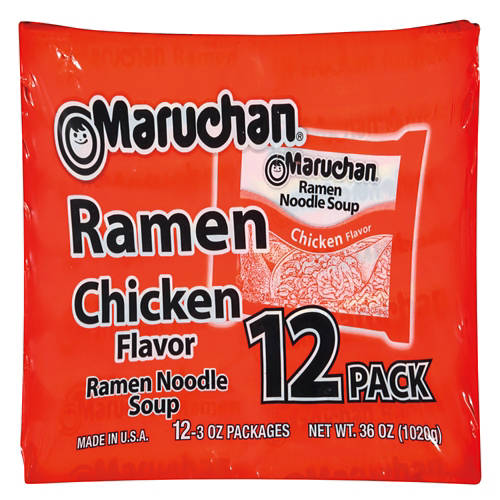 うまたん* Maruchan Ramen Noodle Soup Chicken Flavor, 12 count